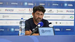 Le point presse &agrave; la veille de Martigues-FCSM avec Oswald Tanchot