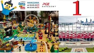 NAJWIEKSZA W EUROPIE WYSTAWA BUDOWLI Z KLOCKOW LEGO  Stadion Narodowy w Warszawie im  Kazimierza Gor