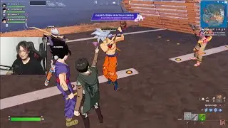 FORTNITE con ESTAMIGOS + AMONGUS 3D (ft. tiroloco, sxmpanda, evyrawr y ali jose)