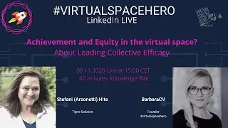 🚀 #virtualspacehero: Achievement and equity in the virtual space?