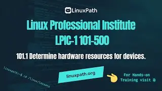 LPIC-1 101-500 Exam Course - 101.1 Determine hardware resources for devices.