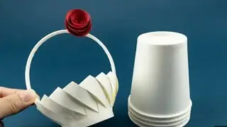 DIY easy use and throw cup craft|cup for basket 🧺🧺 craft|flower pot craft ❤️