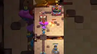 Easily 🥵takes down tower Elixir blob ClashRoyale 🔥#shorts