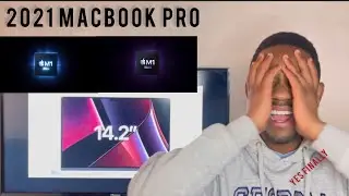 APPLE EVENT REACTION VIDEO. 2021 MACBOOK PRO, M1 PRO M1 MAX CHIP, HOMEPOD MINI NEW, AIRPOD 3RD GEN
