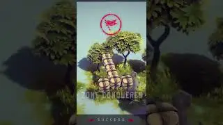 Besiege(2015) level 4 easy solution vs. expert solution.