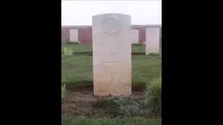 2nd Canadian Cemetery Sunken Road Contalmaison in the Great War