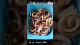 Lacha onion salad #shorts #ashortaday