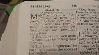 Read Along: Psalm 129...Possible Bible Changes...January 16th 2026 4:48 pm