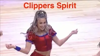 Clippers Spirit (Los Angeles Clippers Dancers) - NBA Dancers - 11/24/2019 dance performance