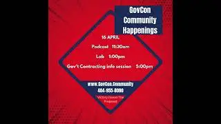 GovCon Community Happennings #govermentcontractorsassociation #news #governmentprocurement