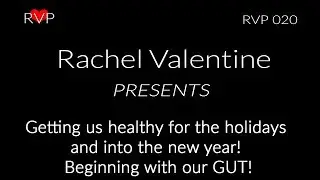 Rachel Valentine  - Getting us healthy for the holidays. . . . .