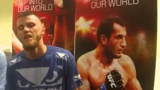 VIDEO: Niklas Backstrom Post Fight Media Scrum @ UFC Berlin