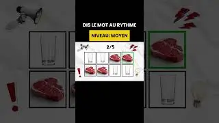 DIS LE MOT AU RYTHME #youtube #shorts #jeu #musique #pourtoi #viral #tendance