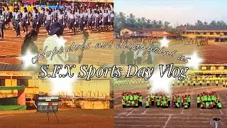 °•𖹭 S.F.X Sports Day 2025🏃🏻‍♀️🎖🏆 | Siolim | Goan Vlogger | March pass, Mass PT  and many more 