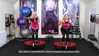 Boogie Bounce Home   Mini Exercise Trampoline Workout   You're Going To Love This One   Get Moving