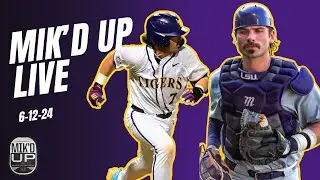 Mik'd Up W/ Mikie Mahtook & J Mitch | LSU Baseball Alex Milazzo & Hayden Travinski On 2024 & Portal
