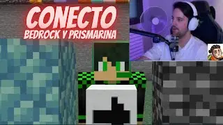 Conecto Bedrock y prismarina @MrDs4 @mrdsaster4854 #mrds4 #minecraft #rocaman