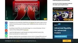 Bitcoin | Crypto Trading Platform Hacked | Kucoin Exchange Hacked