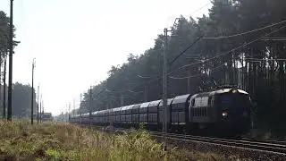 ET22-761 z Talbotami po niewłaściwym torze