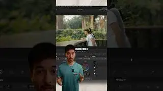 Add BOKEH or Background Blur with this EFFECT in Davinci Resolve