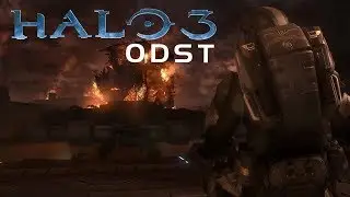 Halo 3: ODST Campaign Ep.6 - ONI Alpha Site Fight, Brute Chieftan Encounter, and Jeffrey The Cop!
