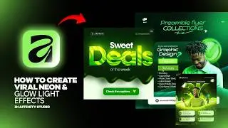 How to Add Insane Light Effects to Flyers in Affinity