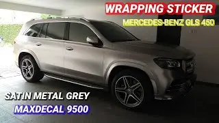 WRAPPING STICKER MERCEDES-BENZ SATIN METAL GREY MAXDECAL