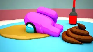 AMONG US POOP! / 0000 / IMPOSTOR POOPED EVERYWHERE! / THE FUNNIEST ANIMATIONS! / #game #memes #funny