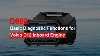 OBDSTAR D800 VOLVO D12 Inboard Marine Diagnostic Functions- OBDII365