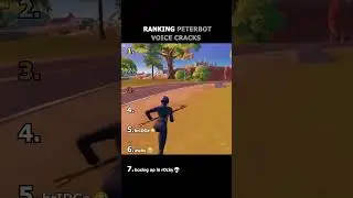 Peterbot voice cracks 💀