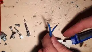 Florett.-/Säbelkabel reparieren - Der vordere Stecker