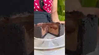 Czekoladowy sernik z Nutellą 🇵🇱/Nutella Oreo Chocolate Cheesecake🌎 #sernik #przepis  #cheesecake