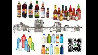 Volumetric piston filling machine 1L jar chilli sauce ketchup filler hot sealing capping machine