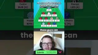 GW3 FREE HIT DRAFT ⚽️