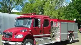 Metalfab Demo Unit - Four Door Freightliner Pumper