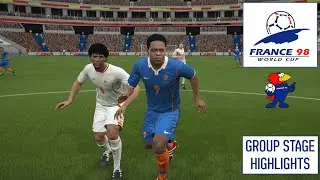 1998 World Cup SIM - Matchday 1 Highlights | Group E