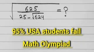 Only genius Students get it Right USA can you solve math Olympiad level test 
