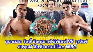 ดูมวยสด วันนี้ น็อคเอาท์ ซีพีเอฟ VS จูเนียร์ ซาราเต้ ศึกชิงแชมป์โลก WBC
