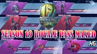 SEASON 19 RP MAXED 100 I HAPAC GAMING I PUBG MOBILE