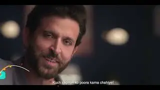 New Ad Hrithik Roshan for White Hat Jr 2022