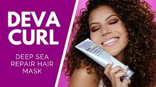 NEW Deva Curl Deep Sea Repair Mask Tutorial | 3b Curls