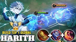 UPDATE! BEST BUILD HARITH 1 HIT 2025! (AUTO WINSTREAK) | BUILD TOP 1 GLOBAL HARITH - MLBB