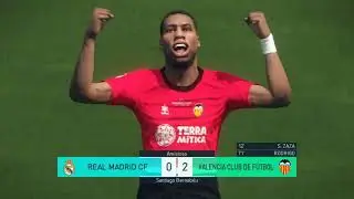 REAL MADRI X VALENCIA PES 2018 PS4