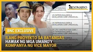 Ilang proyekto sa Batangas, hawak ng mga umano'y kompanya ng vice mayor | Agenda