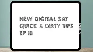 All New Digital SAT Problems! Learn the Historical Evidence Question+Use New College Board Material!