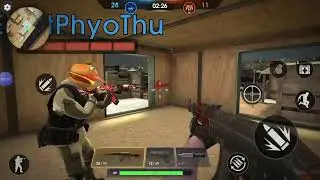 FPS Online Strike gameplay team death match (crazy battle)