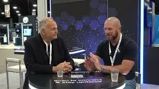Dr Francis Bellido, CEO of Quantum eMotion, and James Stephens, CEO of Krown Network in conversation