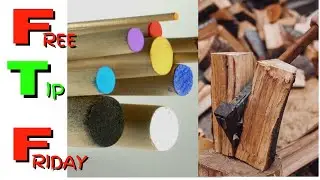 FTF Free Tip Friday   Resize a Dowel !  ( Easy way )