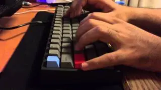 Leopold FC660C, Topre 45g uniform typing test
