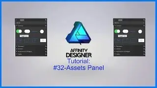 Affinity Designer Tutorial #32-Asset Panel